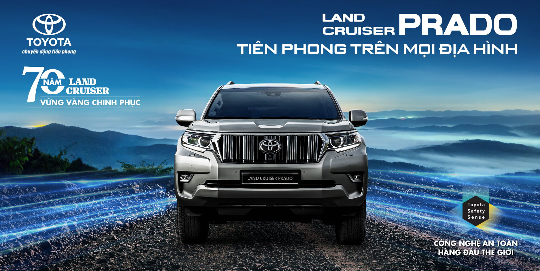 TOYOTA VIỆT NAM CHÍNH THỨC GIỚI THIỆU TOYOTA LAND CRUISER PRADO VÀ TOYOTA FORTUNER PHIÊN BẢN MỚI